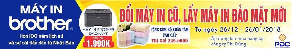Đổi máy in cũ lấy máy in đảo mặt mới..