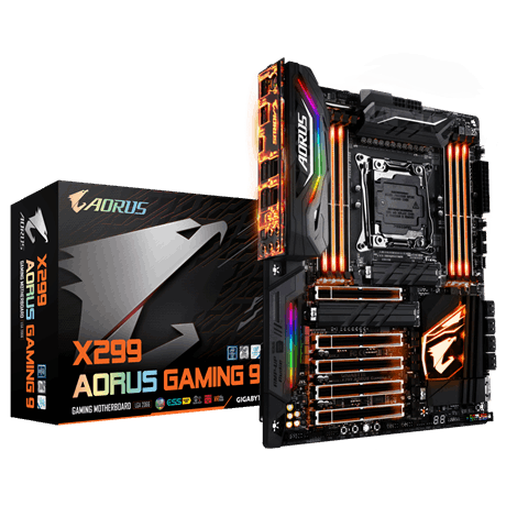Cận cảnh Aorus X299 Gaming 9 - Hàng khủng để 'đón đầu' game thủ đang chờ Core i9