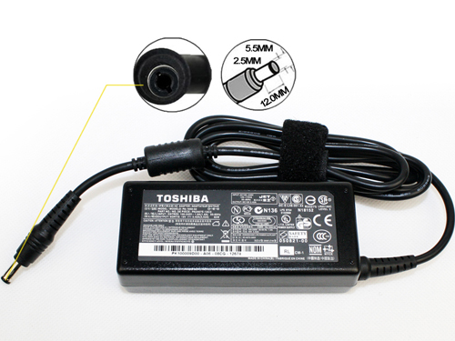Adapter Toshiba 19V-3.42A - 65W - Chân thường