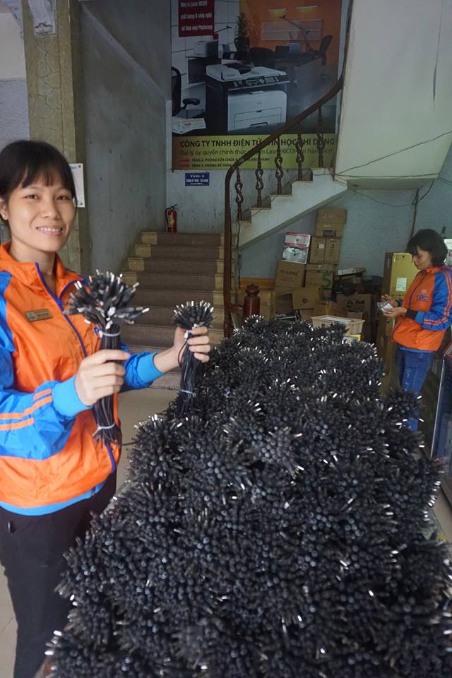 Đầu jack nguồn dùng cho nguồn tổng