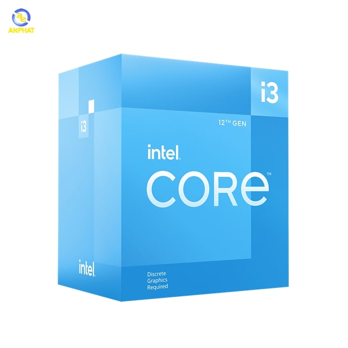 CPU Intel Core i3-12100 (3.3GHz turbo up to 4.3GHz, 4 nhân 8 luồng, 12MB Cache, 58W)- Socket Intel LGA 1700)