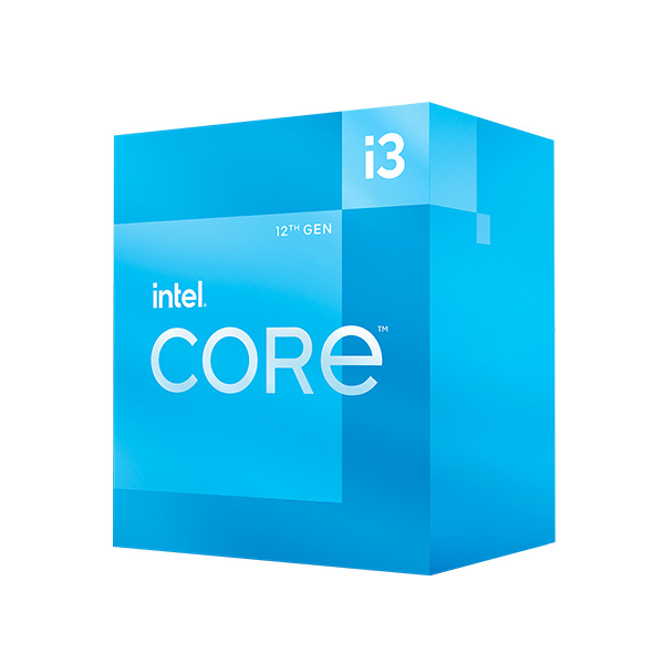 CPU Intel Core i3-12100F (3.3GHz turbo up to 4.3GHz, 4 nhân 8 luồng, 12MB Cache, 58W)- Socket Intel LGA 1700)