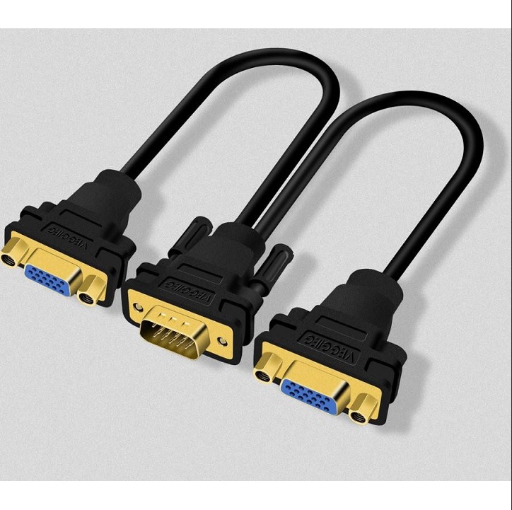 Cáp Chia VGA 3+6 Chia Màn Hình 1 Ra 2 Hãng VEGGIEG V-V401